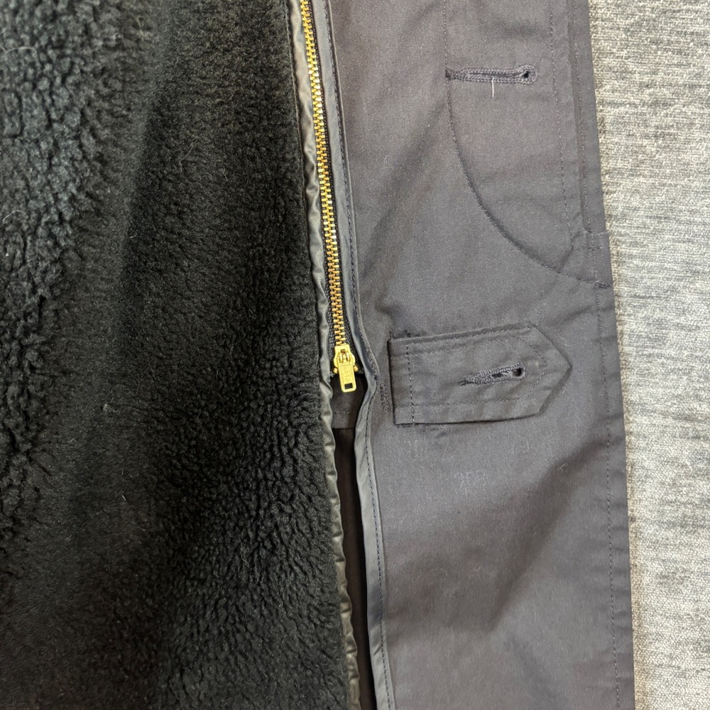 DSCP Quarterdeck Collection Black All Weather Trench Coat Men 38S Liner Military - Picture 5 of 12